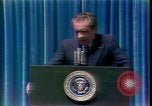 Standbild Präsident Richard Nixon San Clemente California USA, 1973, aus Sekunde 33 historischem Filmmaterial Videoclip 65675056919
