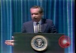Standbild Präsident Richard Nixon San Clemente California USA, 1973, aus Sekunde 44 historischem Filmmaterial Videoclip 65675056919