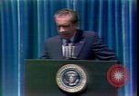 Standbild Präsident Richard Nixon San Clemente California USA, 1973, aus Sekunde 58 historischem Filmmaterial Videoclip 65675056919
