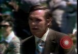 Standbild Präsident Richard Nixon Adressen Vertraulichkeit San Clemente California USA, 1973, aus Sekunde 25 historischem Filmmaterial Videoclip 65675056920