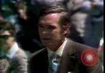 Standbild Präsident Richard Nixon Adressen Vertraulichkeit San Clemente California USA, 1973, aus Sekunde 26 historischem Filmmaterial Videoclip 65675056920