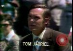 Standbild Präsident Richard Nixon Adressen Vertraulichkeit San Clemente California USA, 1973, aus Sekunde 27 historischem Filmmaterial Videoclip 65675056920