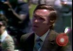 Standbild Präsident Richard Nixon Adressen Vertraulichkeit San Clemente California USA, 1973, aus Sekunde 32 historischem Filmmaterial Videoclip 65675056920