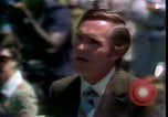 Standbild Präsident Richard Nixon Adressen Vertraulichkeit San Clemente California USA, 1973, aus Sekunde 33 historischem Filmmaterial Videoclip 65675056920