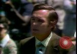 Standbild Präsident Richard Nixon Adressen Vertraulichkeit San Clemente California USA, 1973, aus Sekunde 36 historischem Filmmaterial Videoclip 65675056920
