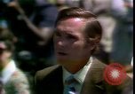 Standbild Präsident Richard Nixon Adressen Vertraulichkeit San Clemente California USA, 1973, aus Sekunde 37 historischem Filmmaterial Videoclip 65675056920