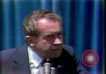 Standbild Präsident Richard Nixon Adressen Vertraulichkeit San Clemente California USA, 1973, aus Sekunde 62 historischem Filmmaterial Videoclip 65675056920
