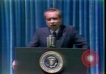 Standbild Präsident Richard Nixon San Clemente California USA, 1973, aus Sekunde 28 historischem Filmmaterial Videoclip 65675056921