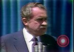 Standbild Präsident Richard Nixon San Clemente California USA, 1973, aus Sekunde 17 historischem Filmmaterial Videoclip 65675056923
