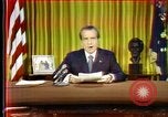 Image of Nixon's speech Washington DC USA, 1973, second 54 stock footage video 65675056952