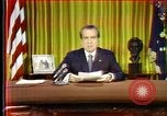 Image of Nixon's speech Washington DC USA, 1973, second 57 stock footage video 65675056952