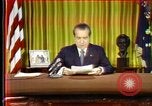 Image of Nixon's speech Washington DC USA, 1973, second 59 stock footage video 65675056952