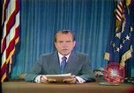 Image of President Richard Nixon economy speech Washington DC USA, 1970, second 57 stock footage video 65675056969