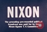 Standbild Nixon Werbespot United States USA, 1968, aus Sekunde 61 historischem Filmmaterial Videoclip 65675056979