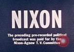 Standbild Nixon Werbespot United States USA, 1968, aus Sekunde 62 historischem Filmmaterial Videoclip 65675056979