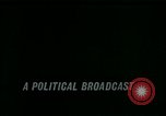 Image of political broadcast United States USA, 1968, second 1 stock footage video 65675056981