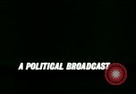 Image of political broadcast United States USA, 1968, second 3 stock footage video 65675056981