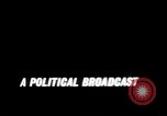 Image of political broadcast United States USA, 1968, second 3 stock footage video 65675056982