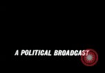 Image of political broadcast United States USA, 1968, second 4 stock footage video 65675056983