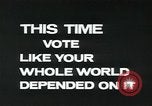 Image of political broadcast United States USA, 1968, second 32 stock footage video 65675056983