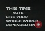 Image of political broadcast United States USA, 1968, second 33 stock footage video 65675056983