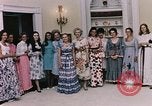 Image of Tricia Nixon pre-wedding events Washington DC USA, 1971, second 17 stock footage video 65675056986