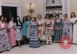 Image of Tricia Nixon pre-wedding events Washington DC USA, 1971, second 19 stock footage video 65675056986