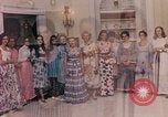 Image of Tricia Nixon pre-wedding events Washington DC USA, 1971, second 20 stock footage video 65675056986