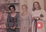 Image of Tricia Nixon pre-wedding events Washington DC USA, 1971, second 23 stock footage video 65675056986