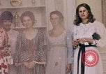 Image of Tricia Nixon pre-wedding events Washington DC USA, 1971, second 27 stock footage video 65675056986