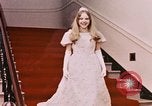 Image of Tricia Nixon pre-wedding events Washington DC USA, 1971, second 32 stock footage video 65675056986