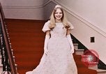 Image of Tricia Nixon pre-wedding events Washington DC USA, 1971, second 33 stock footage video 65675056986