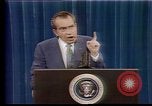 Image of President Richard Nixon speaks about U.S. energy independence Orlando Florida USA, 1973, second 42 stock footage video 65675057021