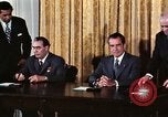 Image of visit of Leonid Brezhnev Washington DC USA, 1973, second 51 stock footage video 65675057037