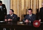 Image of visit of Leonid Brezhnev Washington DC USA, 1973, second 52 stock footage video 65675057037