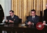 Image of visit of Leonid Brezhnev Washington DC USA, 1973, second 55 stock footage video 65675057037