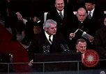 Image of ceremony on Inauguration Day Washington DC USA, 1973, second 5 stock footage video 65675057039