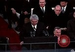 Image of ceremony on Inauguration Day Washington DC USA, 1973, second 7 stock footage video 65675057039