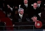 Image of ceremony on Inauguration Day Washington DC USA, 1973, second 8 stock footage video 65675057039