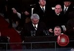 Image of ceremony on Inauguration Day Washington DC USA, 1973, second 9 stock footage video 65675057039