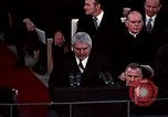 Image of ceremony on Inauguration Day Washington DC USA, 1973, second 15 stock footage video 65675057039