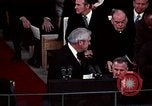 Image of ceremony on Inauguration Day Washington DC USA, 1973, second 16 stock footage video 65675057039