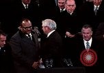 Image of ceremony on Inauguration Day Washington DC USA, 1973, second 20 stock footage video 65675057039