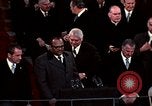 Image of ceremony on Inauguration Day Washington DC USA, 1973, second 21 stock footage video 65675057039