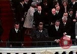Image of ceremony on Inauguration Day Washington DC USA, 1973, second 25 stock footage video 65675057039