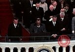 Image of ceremony on Inauguration Day Washington DC USA, 1973, second 30 stock footage video 65675057039