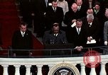 Image of ceremony on Inauguration Day Washington DC USA, 1973, second 34 stock footage video 65675057039