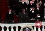Image of ceremony on Inauguration Day Washington DC USA, 1973, second 62 stock footage video 65675057039