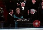 Image of Swearing In ceremony Washington DC USA, 1973, second 47 stock footage video 65675057041