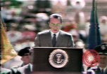 Image of President Richard Nixon Colorado Springs Colorado USA, 1969, second 13 stock footage video 65675057050